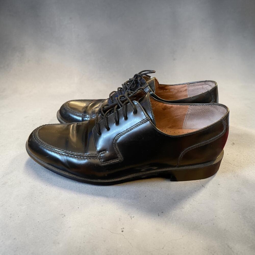 Bostonian Classic Men's Oxford Dress Shoes Black size 9.5 Leather Lace Up
